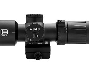 EOTECH Vudu 4-12×36 FFP MR5 MRAD Rifle Scope, Black