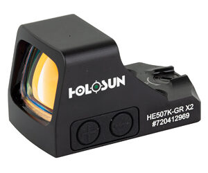 Holosun HE507K-GR X2 2MOA Reflex Sight, Black