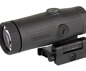 Holosun HM3X Magnifier with Flip and QD Mount, Black
