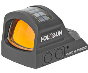 Holosun HS407C X2 2 MOA Reflex Sight, Black
