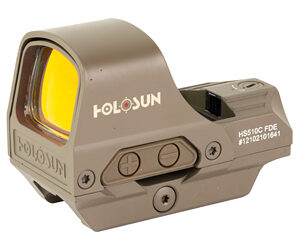 Holosun HS510C 2/65 MOA Open Reflex Sight, Flat Dark Earth