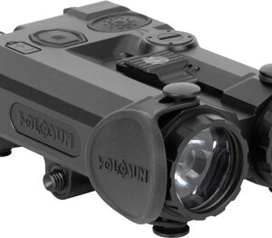 Holosun IRIS 4 Red & IR Laser with White Light and VCSEL IR Illuminator, Black